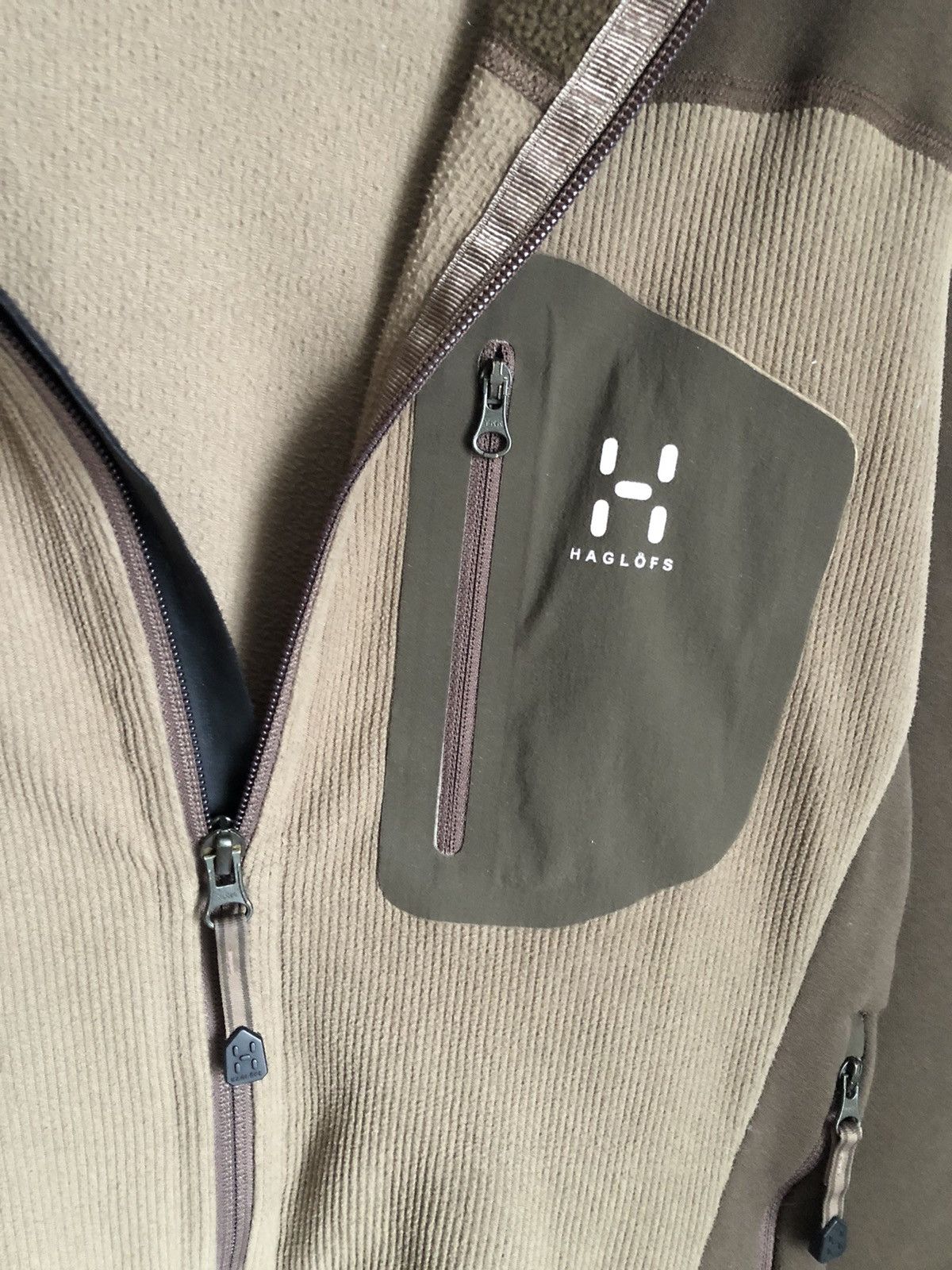 Haglofs Haglofs Brown Polartec Fleece Zip Jacket Size US S / EU 44-46 / 1 - 8 Thumbnail