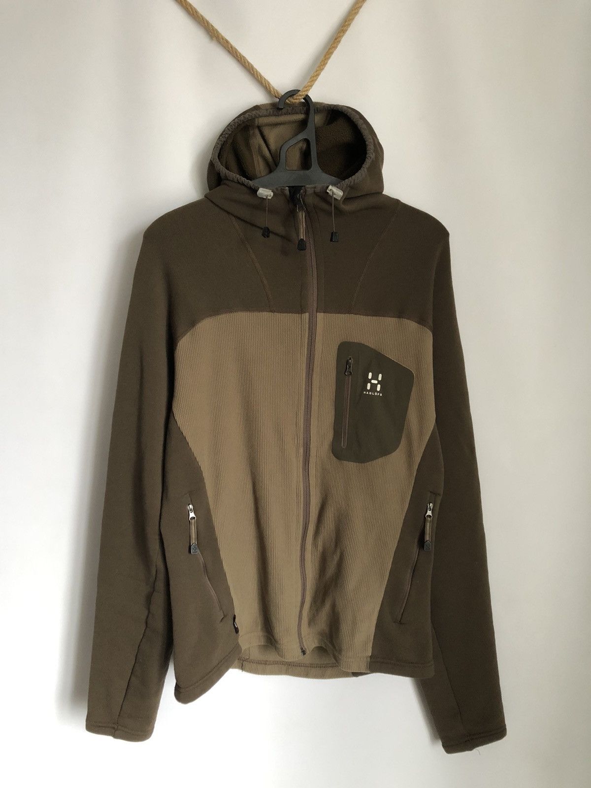 Haglofs Haglofs Brown Polartec Fleece Zip Jacket Size US S / EU 44-46 / 1 - 1 Thumbnail