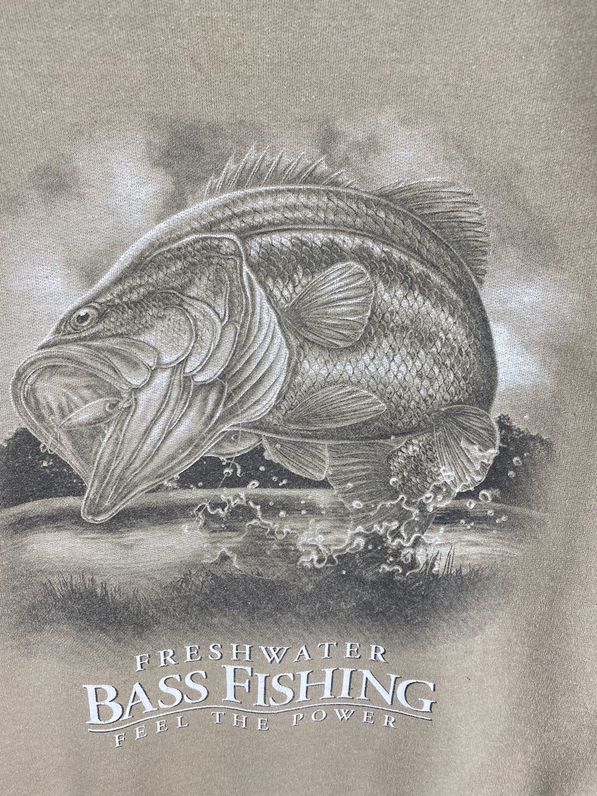 Habitat Vintage Bass Fishing Freshwater Sweatshirt Size US M / EU 48-50 / 2 - 2 Thumbnail