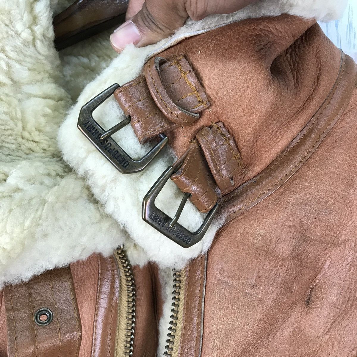 Octopus Vintage Octopus Army B-3 Sheepskin Size US M / EU 48-50 / 2 - 12 Thumbnail