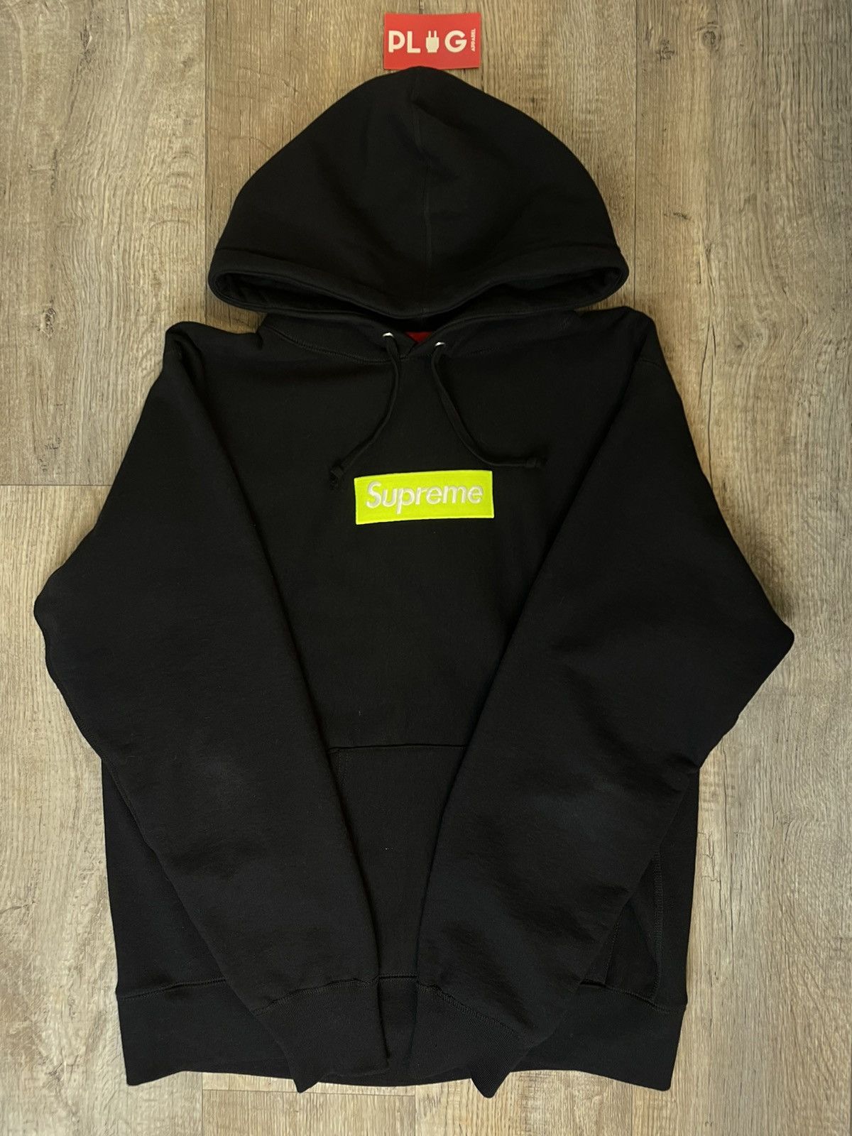 Supreme SUPREME BOX LOGO HOODED SWEATSHIRT BLACK FW17 Grailed