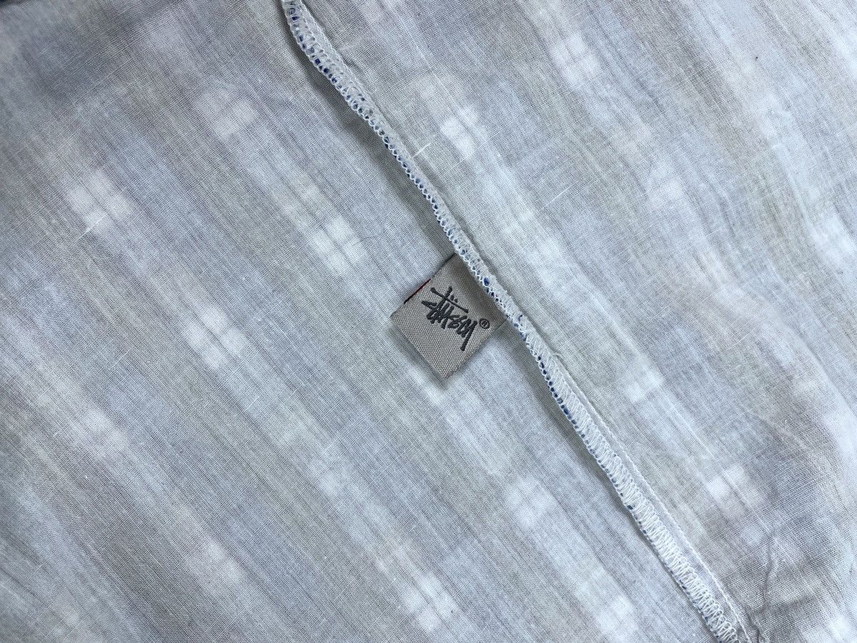 Stussy Vintage 00's Stussy Patchwork Checked SS Logo Shirt Size M Size US M / EU 48-50 / 2 - 11 Thumbnail