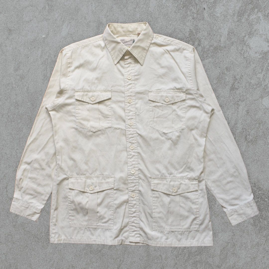 Vintage Vintage Workwear Chore Shirt-Jacket (L) Size US L / EU 52-54 / 3 - 1 Thumbnail