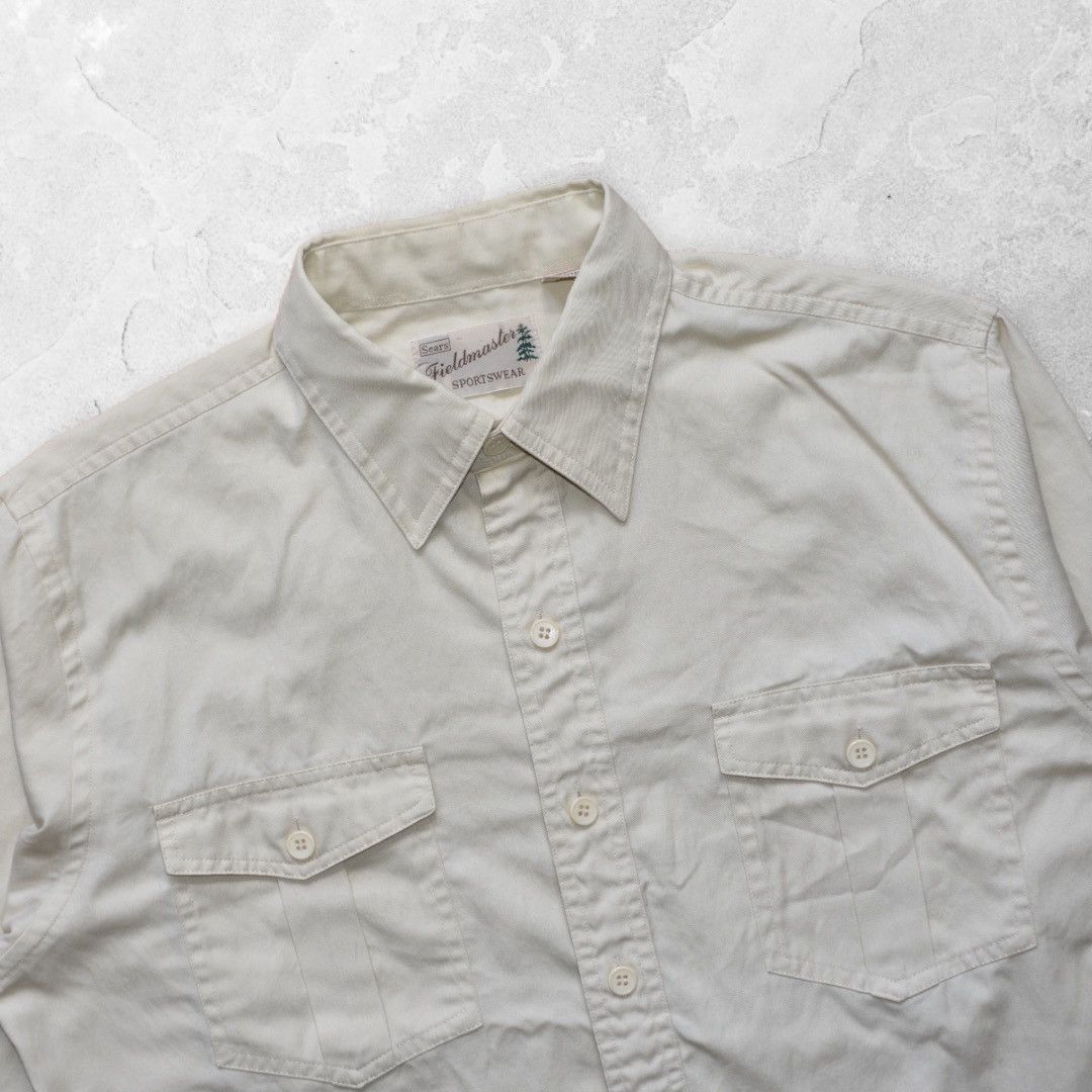 Vintage Vintage Workwear Chore Shirt-Jacket (L) Size US L / EU 52-54 / 3 - 3 Thumbnail
