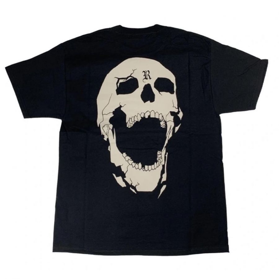 o1p2roe1m Revenge Bones Tee Black