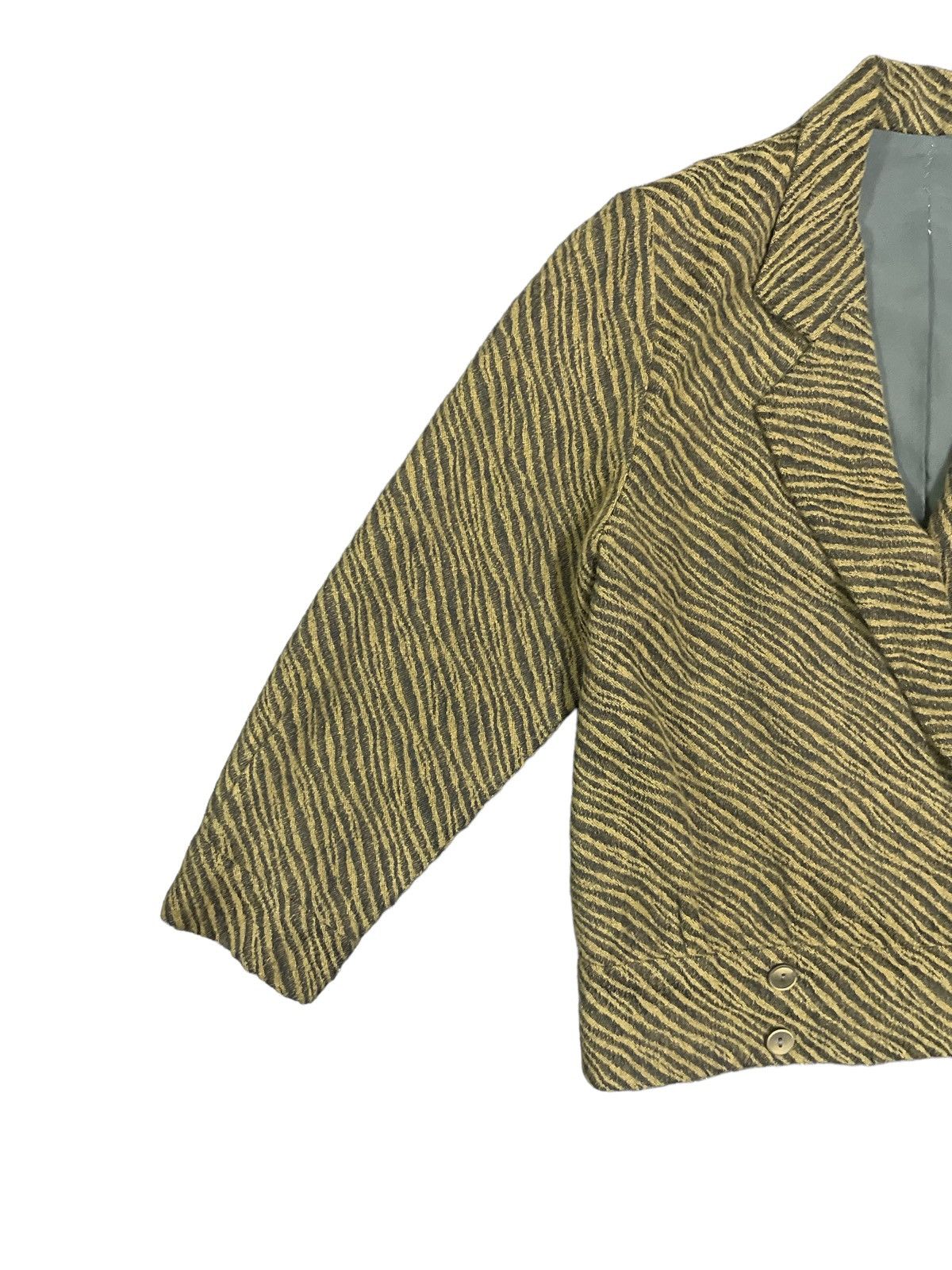 Vintage Vintage Japanese Tiger Stripe Allover Print Archive Jacket Size S / US 4 / IT 40 - 2 Thumbnail