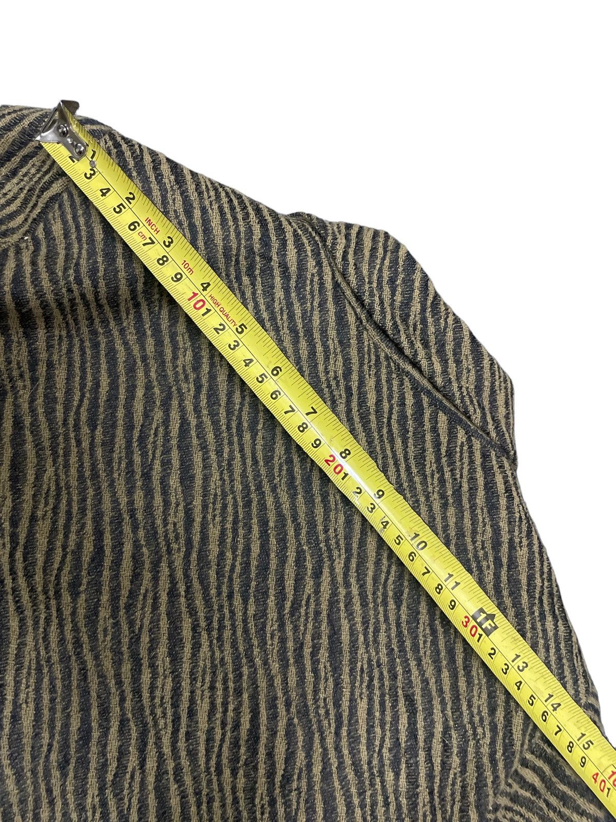 Vintage Vintage Japanese Tiger Stripe Allover Print Archive Jacket Size S / US 4 / IT 40 - 12 Thumbnail