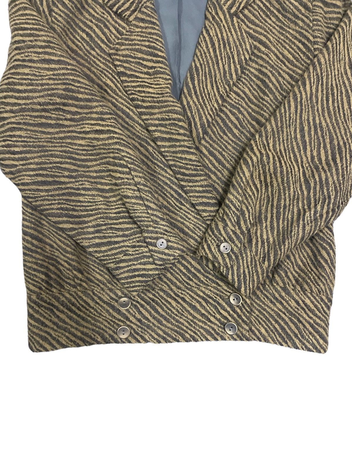 Vintage Vintage Japanese Tiger Stripe Allover Print Archive Jacket Size S / US 4 / IT 40 - 6 Thumbnail