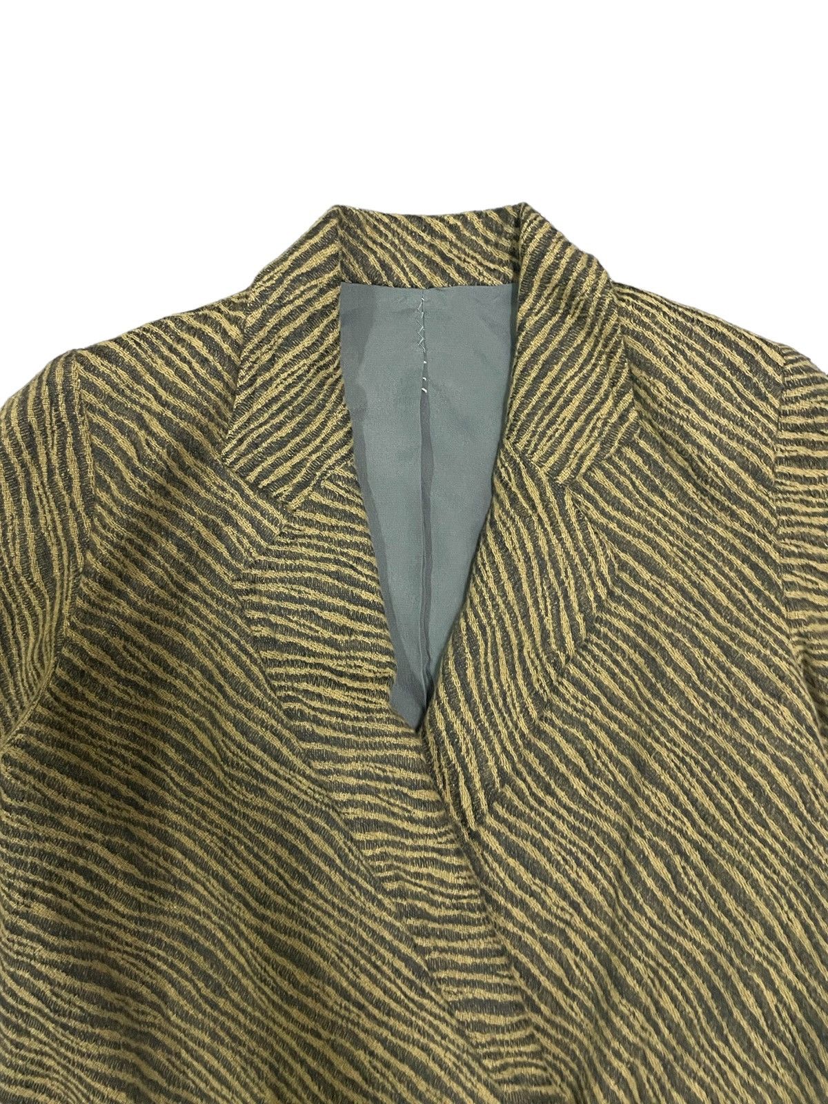 Vintage Vintage Japanese Tiger Stripe Allover Print Archive Jacket Size S / US 4 / IT 40 - 4 Thumbnail
