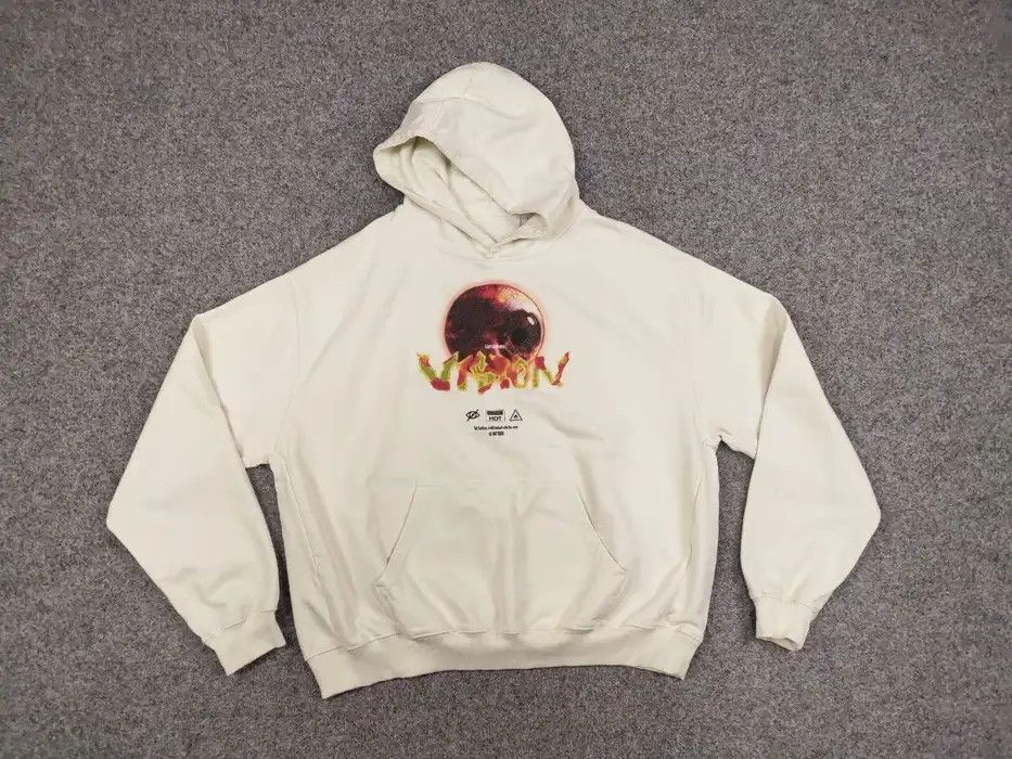 Vision Streetwear Vision Unseen Streetwear Oversize Hoodie Kanye West Style Size US XL / EU 56 / 4 - 4 Thumbnail