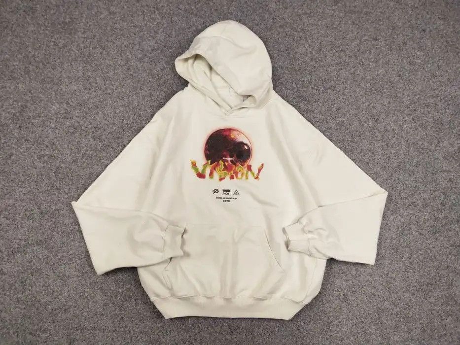 Vision Streetwear Vision Unseen Streetwear Oversize Hoodie Kanye West Style Size US XL / EU 56 / 4 - 3 Thumbnail