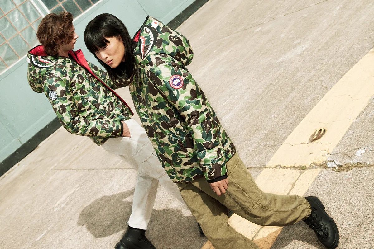 Bape × CNCPTS × Canada Goose Bape x Canada Goose X Concepts Crofton Shark Jacket Size US XL / EU 56 / 4 - 3 Thumbnail