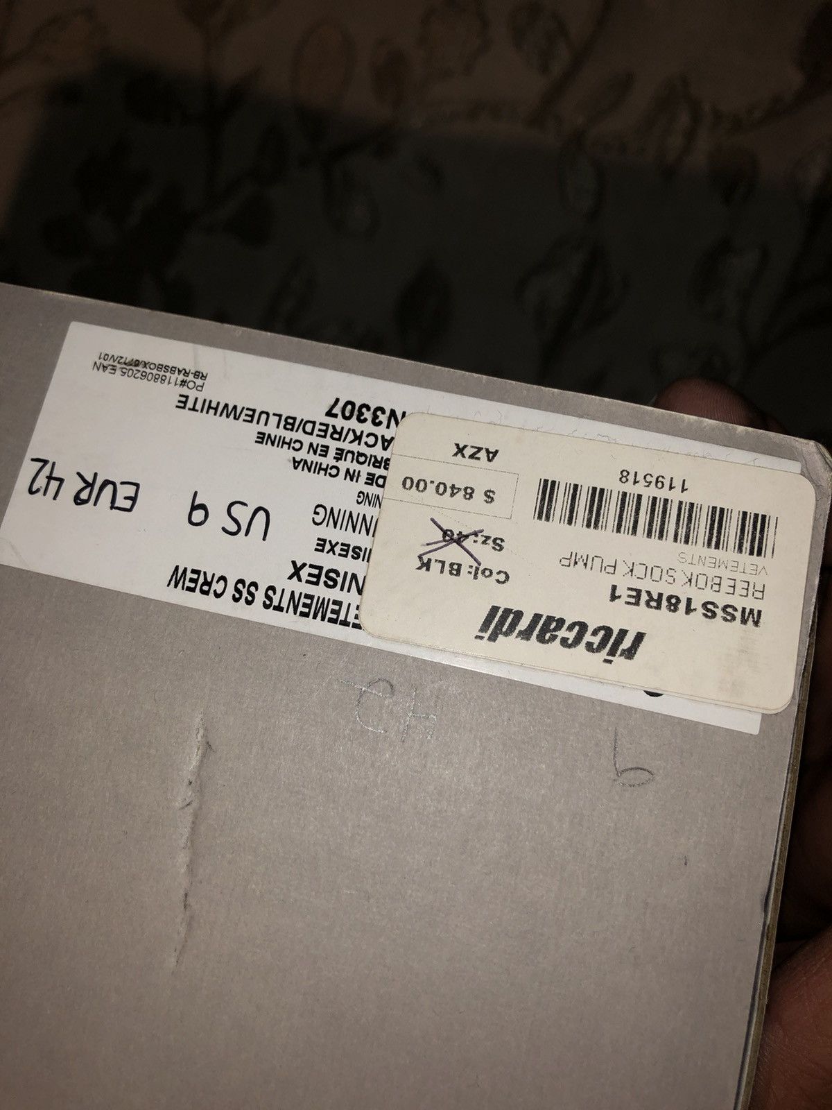 Vetements Vetements x Reebok Sock Sneaker sz42 (9/9.5) Size US 9.5 / EU 42-43 - 5 Thumbnail