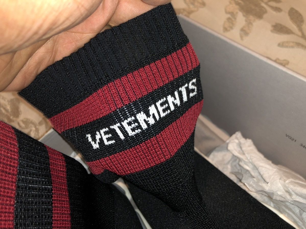 Vetements Vetements x Reebok Sock Sneaker sz42 (9/9.5) Size US 9.5 / EU 42-43 - 2 Thumbnail