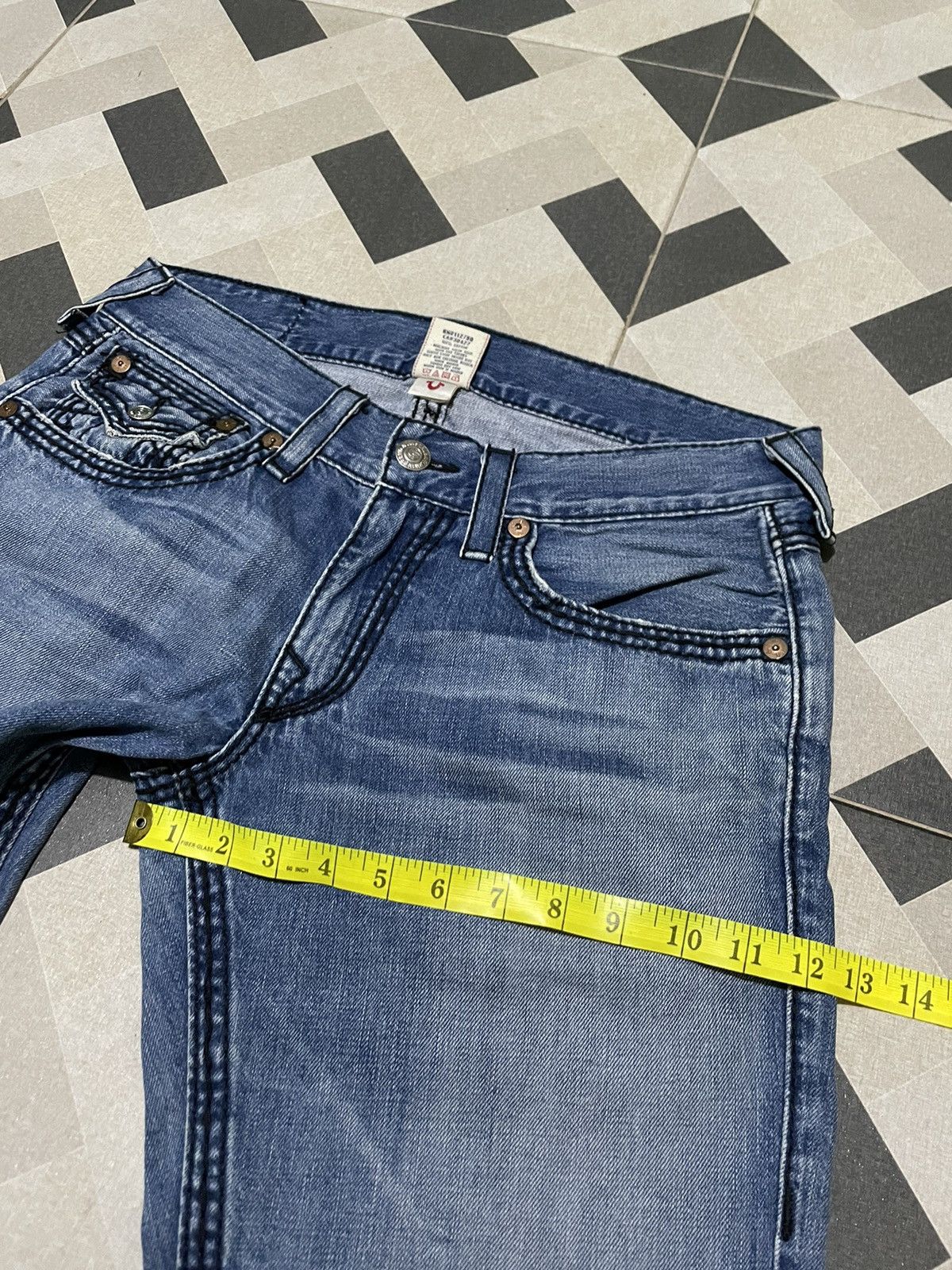 True Religion Vintage True Religion Jeans Straight Pants Size US 32 / EU 48 - 12 Thumbnail
