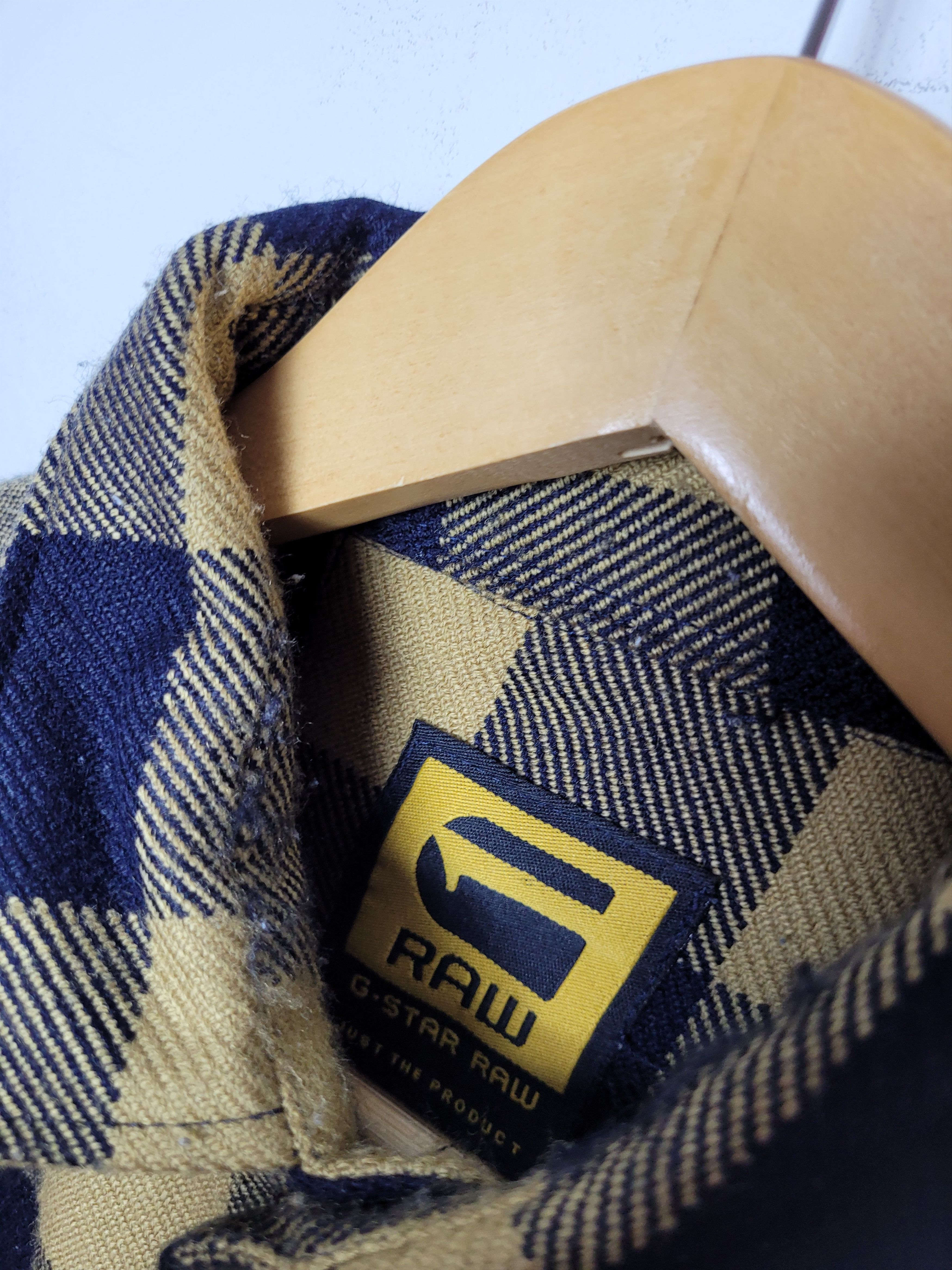 Flannel × G-Star G-Star Raw flannel tartan shirt Size US L / EU 52-54 / 3 - 5 Thumbnail