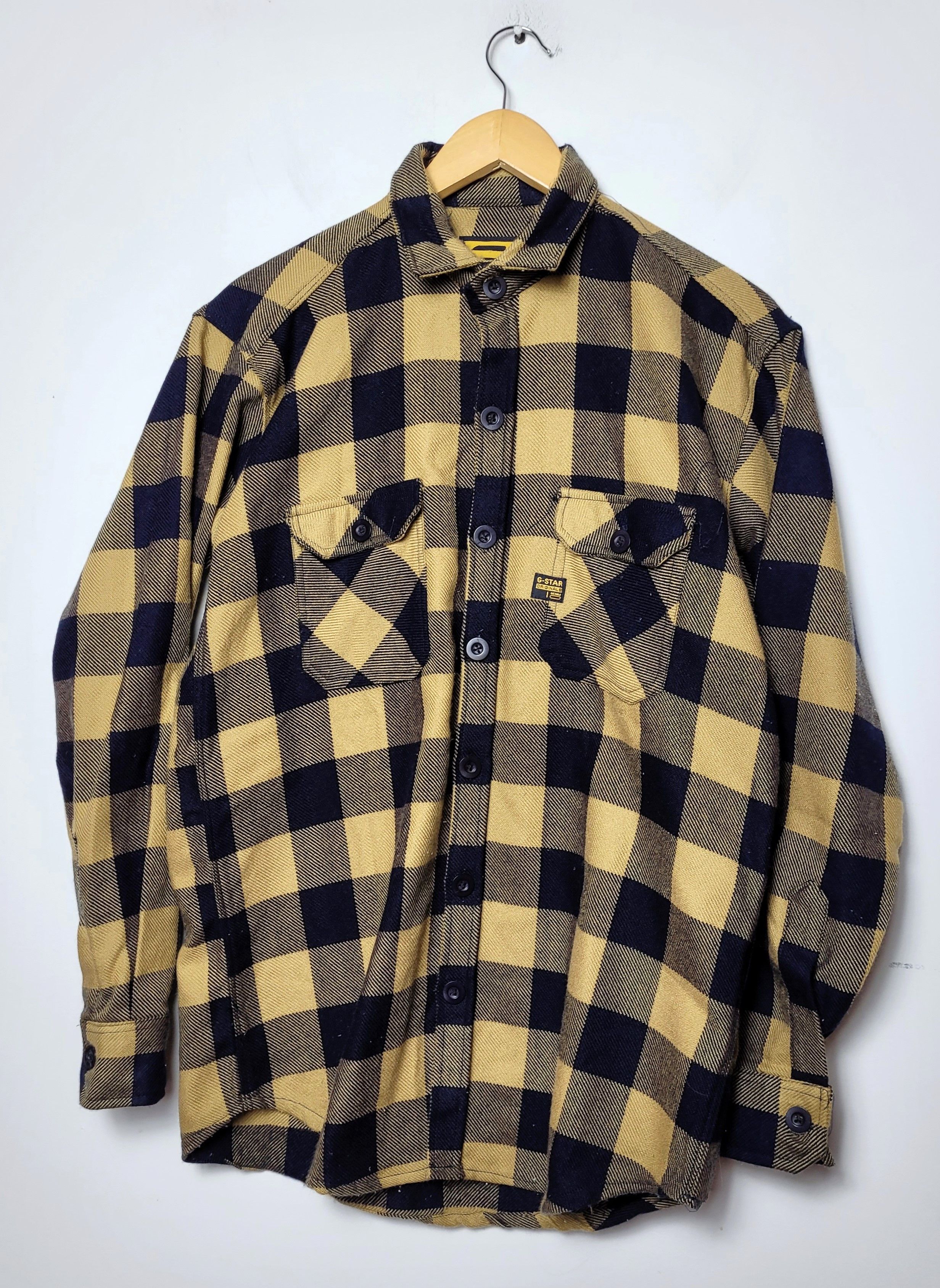 Flannel × G-Star G-Star Raw flannel tartan shirt Size US L / EU 52-54 / 3 - 1 Thumbnail