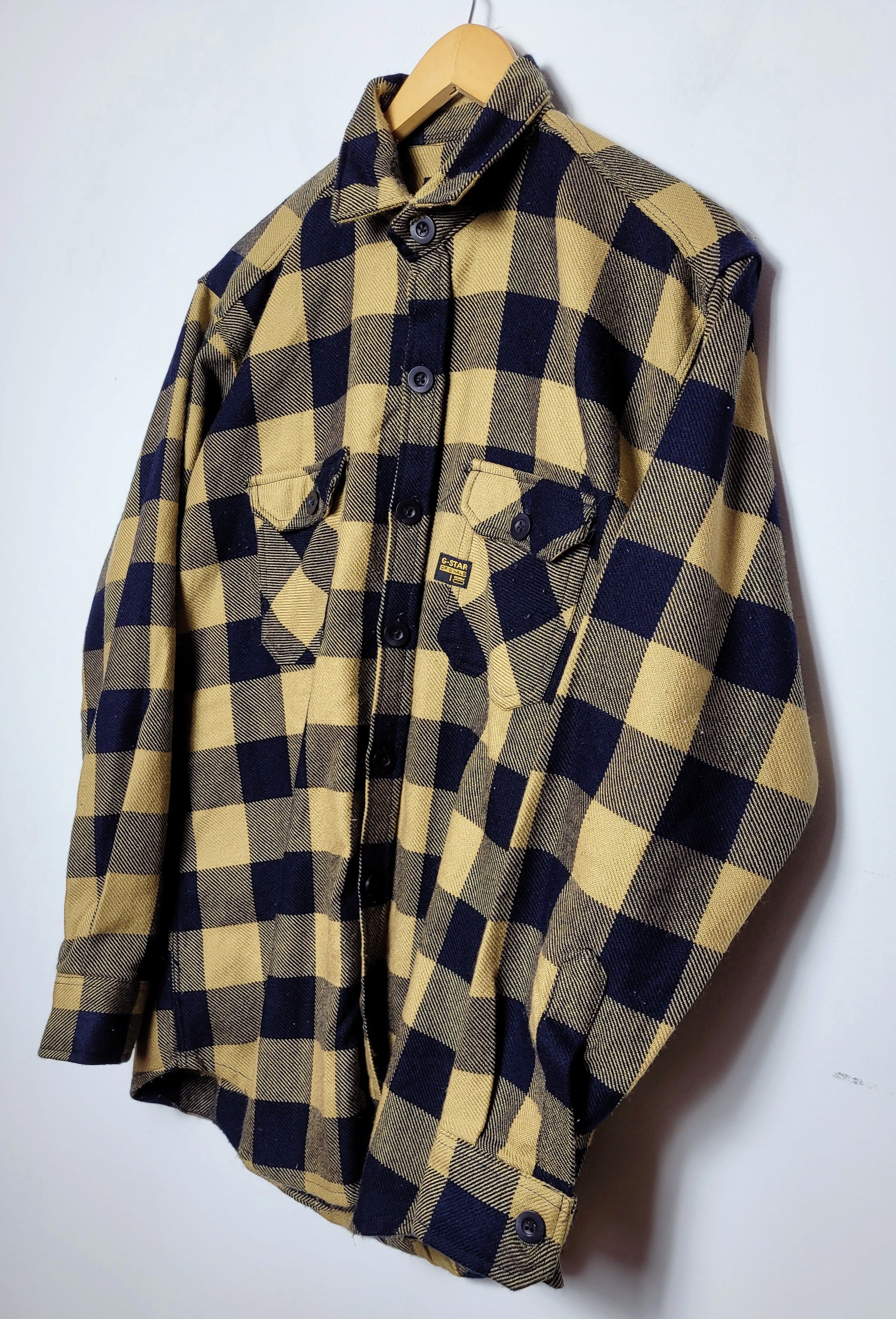 Flannel × G-Star G-Star Raw flannel tartan shirt Size US L / EU 52-54 / 3 - 2 Thumbnail