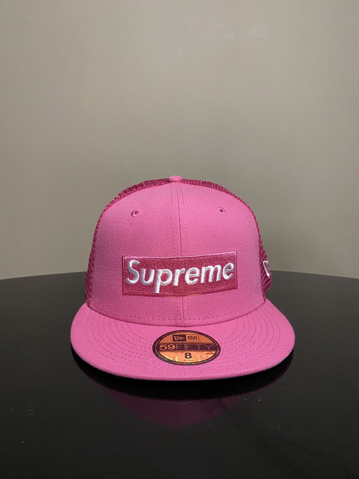 New Era × Supreme Supreme x New Era box logo mesh cap | Grailed