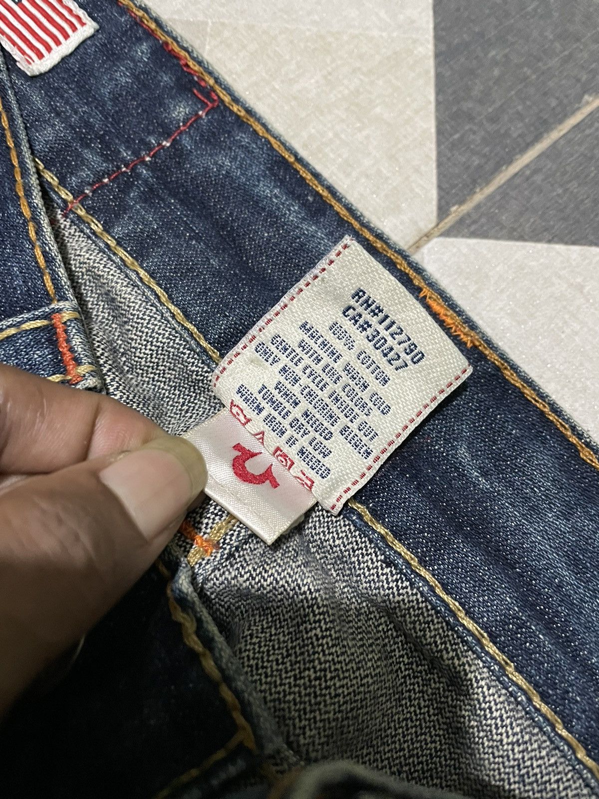 True Religion Vintage True Religion flared Jeans Rainbow Joey Pants Size US 29 - 15 Thumbnail
