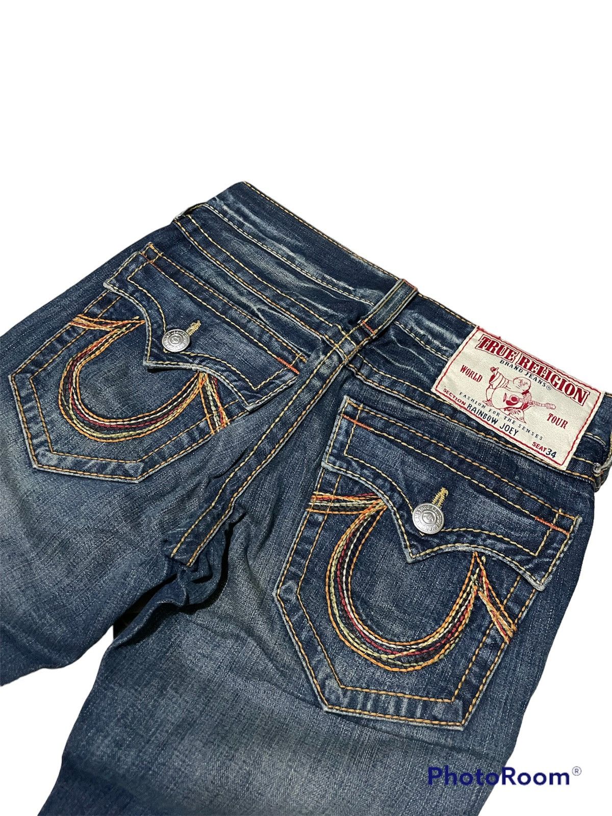 True Religion Vintage True Religion flared Jeans Rainbow Joey Pants Size US 29 - 4 Thumbnail