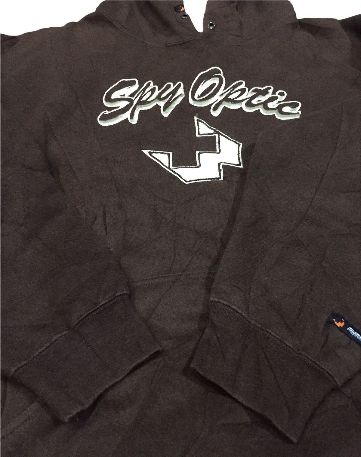 Japanese Brand × SPY Optic × Seditionaries Vintage spyoptic streewear hoodie embroided spell out logo Size US L / EU 52-54 / 3 - 5 Thumbnail