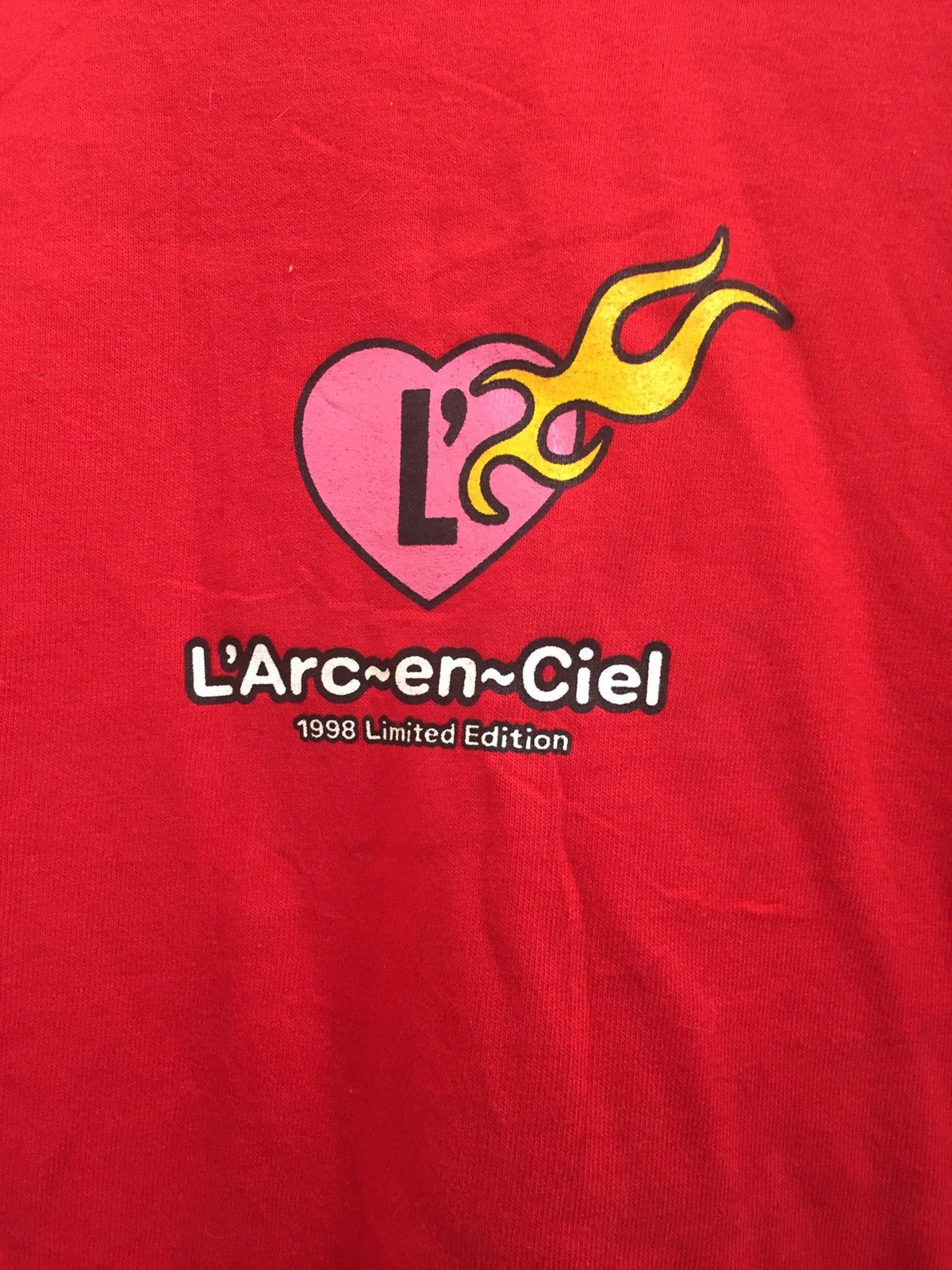 Band Tees × Vintage Vintage 90s Deadstock L'arc En Ciel Japanese Rock Band Rare Size US M / EU 48-50 / 2 - 1 Thumbnail