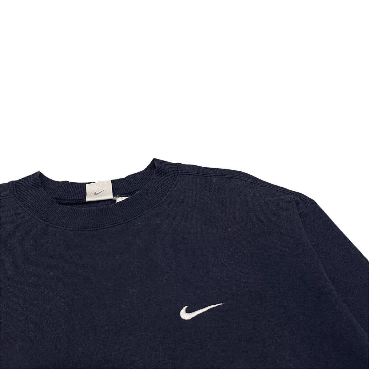 Nike × Vintage 90s Nike Mini Swoosh Crewneck Size US M / EU 48-50 / 2 - 3 Thumbnail