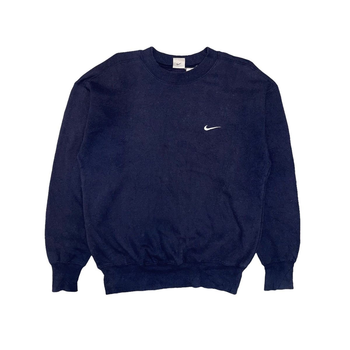 Nike × Vintage 90s Nike Mini Swoosh Crewneck Size US M / EU 48-50 / 2 - 1 Thumbnail