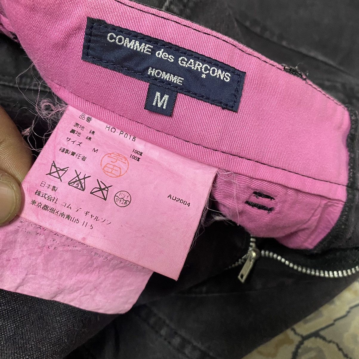 Comme des Garcons Homme AD2004 Comme Des Garcons Homme Flight Cargo Pants Size US 32 / EU 48 - 16 Thumbnail