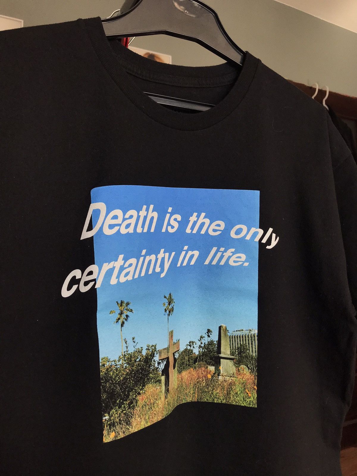Hypebeast × Pleasures Pleasures x Hypebeast L Collab HBX Death Tee LTD Size US L / EU 52-54 / 3 - 8 Thumbnail