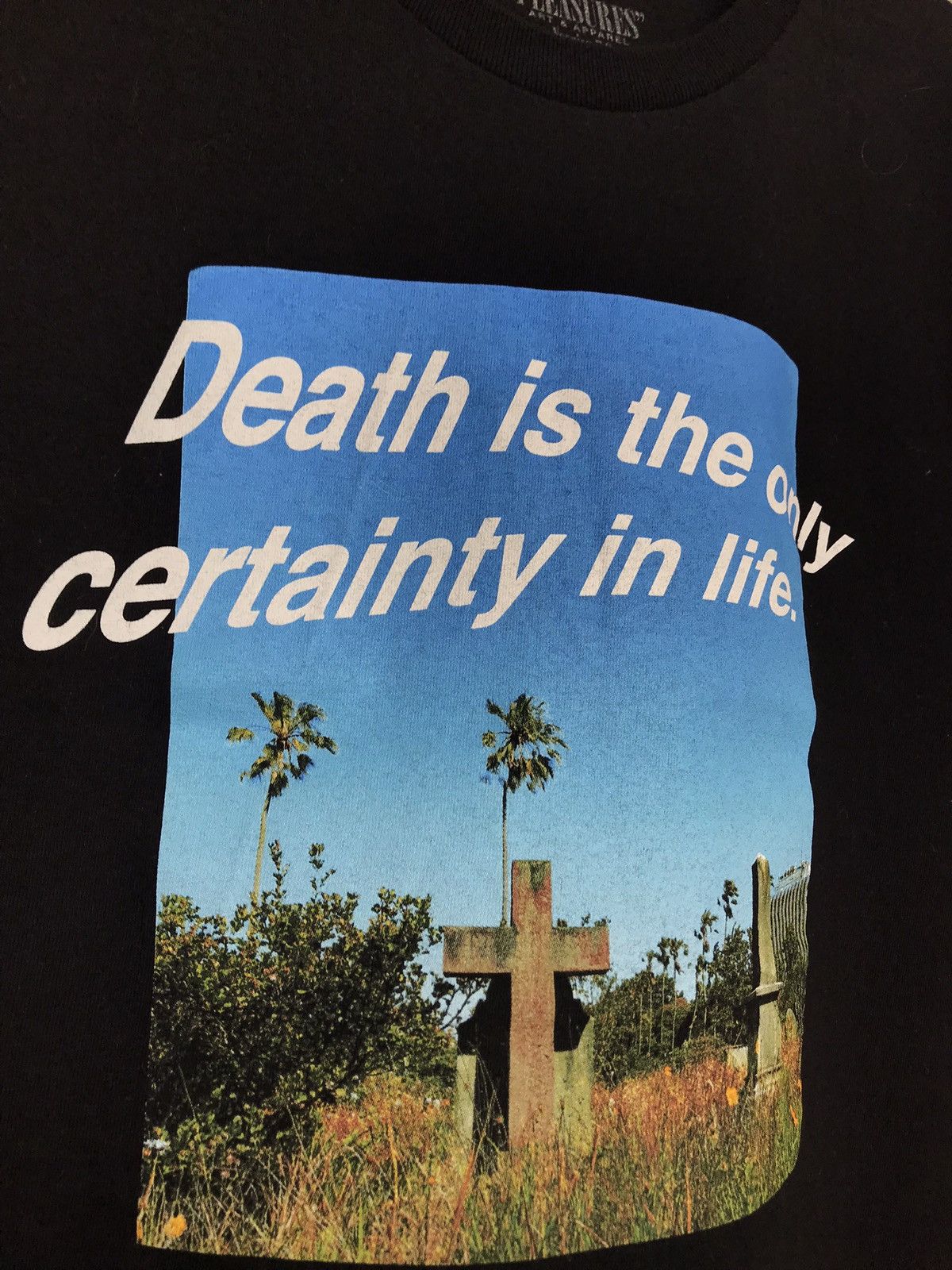 Hypebeast × Pleasures Pleasures x Hypebeast L Collab HBX Death Tee LTD Size US L / EU 52-54 / 3 - 3 Thumbnail
