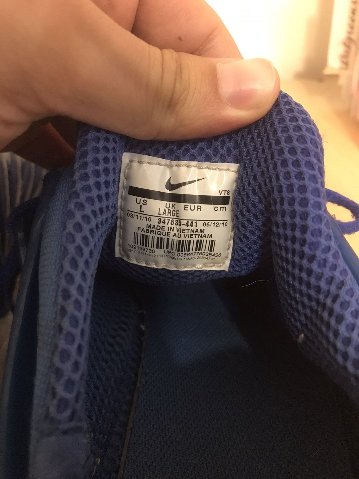 Nike Vintage 2010 AIR PRESTO VARSITY ROYAL BLUE LARGE 11 11.5 12 Size US 11 / EU 44 - 7 Thumbnail