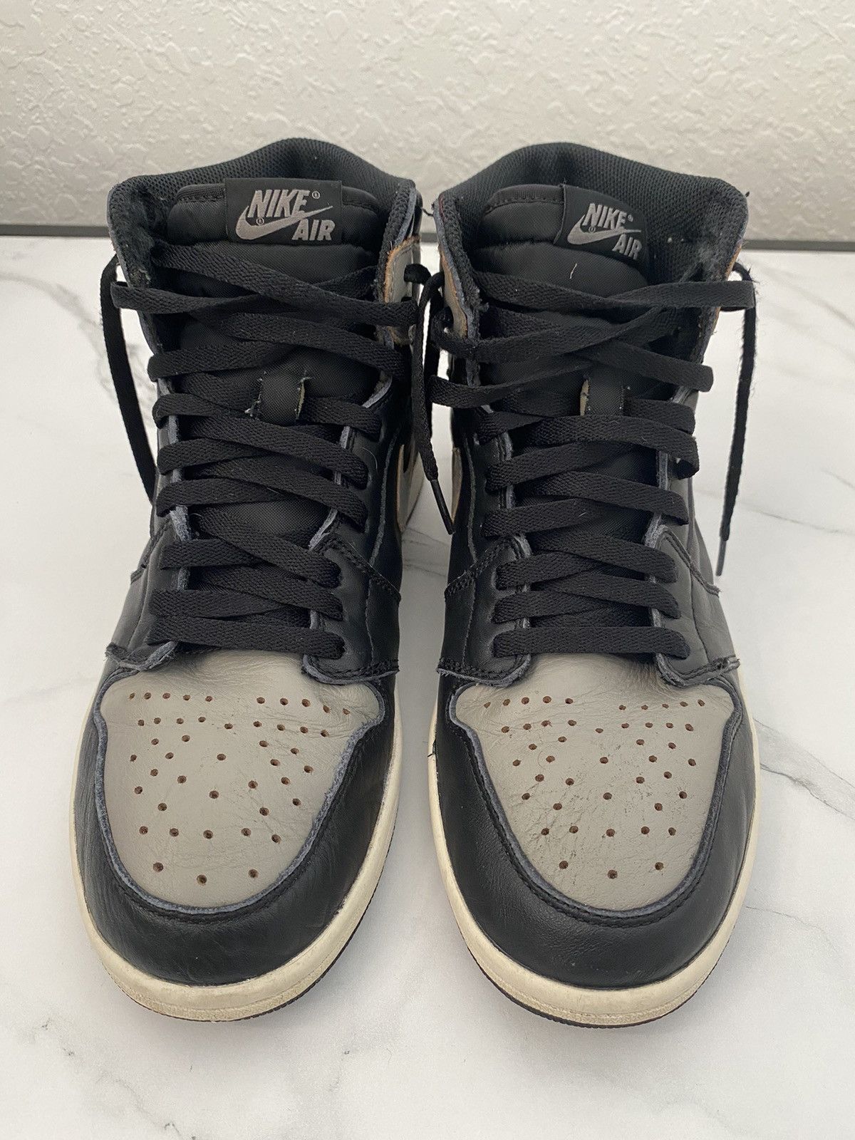 Jordan Brand × Nike Air Jordan 1 Retro High OG ‘Shadow’ 2018 Size US 10 / EU 43 - 3 Thumbnail