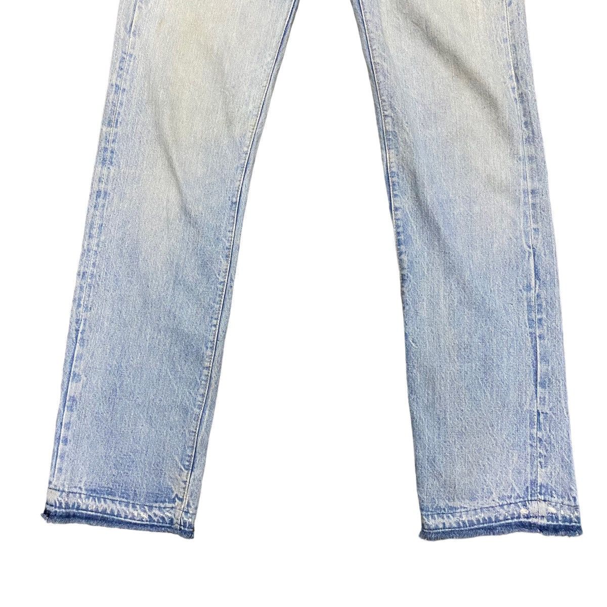 Levi's Vintage 80s Levis 501 Redline Jeans Release Hem Button 6 Size US 30 / EU 46 - 6 Thumbnail