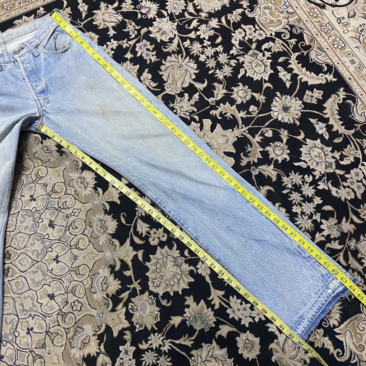 Levi's Vintage 80s Levis 501 Redline Jeans Release Hem Button 6 Size US 30 / EU 46 - 21 Thumbnail