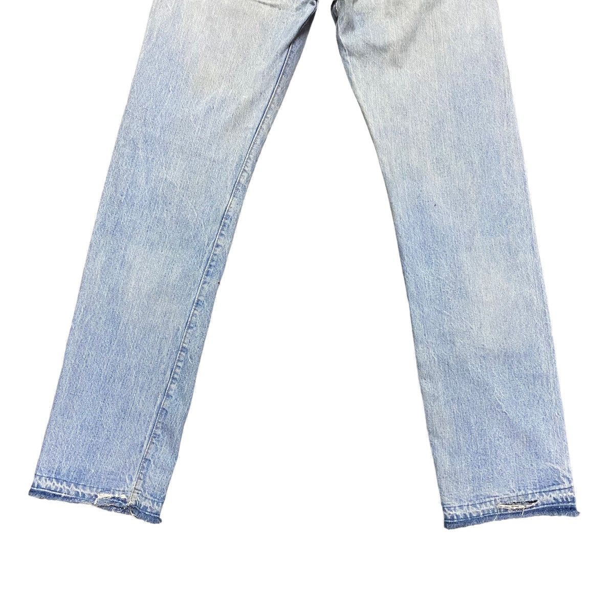 Levi's Vintage 80s Levis 501 Redline Jeans Release Hem Button 6 Size US 30 / EU 46 - 12 Thumbnail