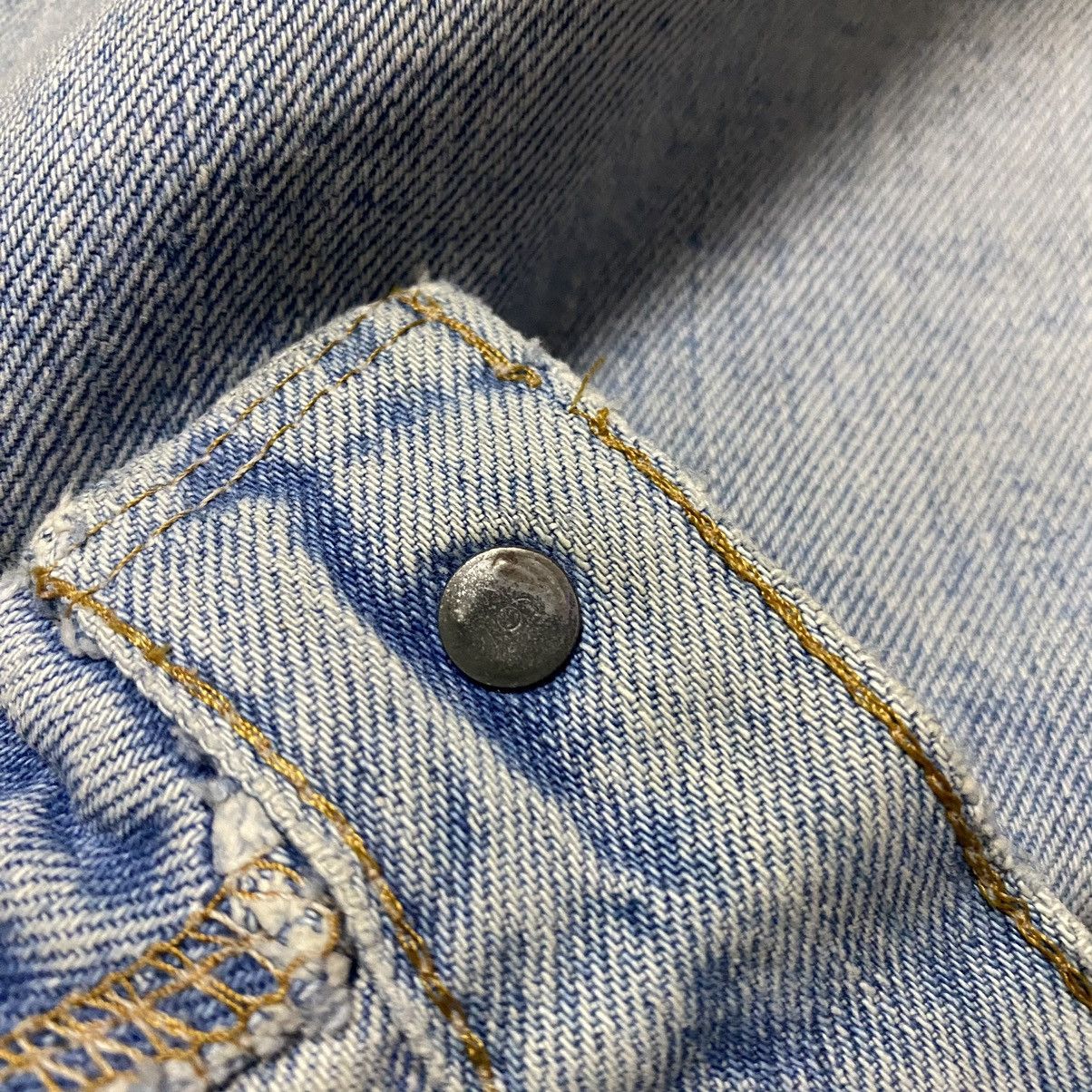 Levi's Vintage 80s Levis 501 Redline Jeans Release Hem Button 6 Size US 30 / EU 46 - 17 Thumbnail