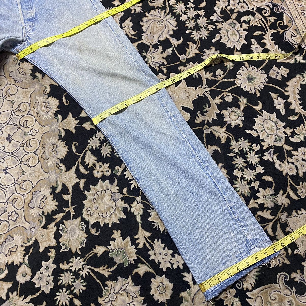 Levi's Vintage 80s Levis 501 Redline Jeans Release Hem Button 6 Size US 30 / EU 46 - 22 Thumbnail