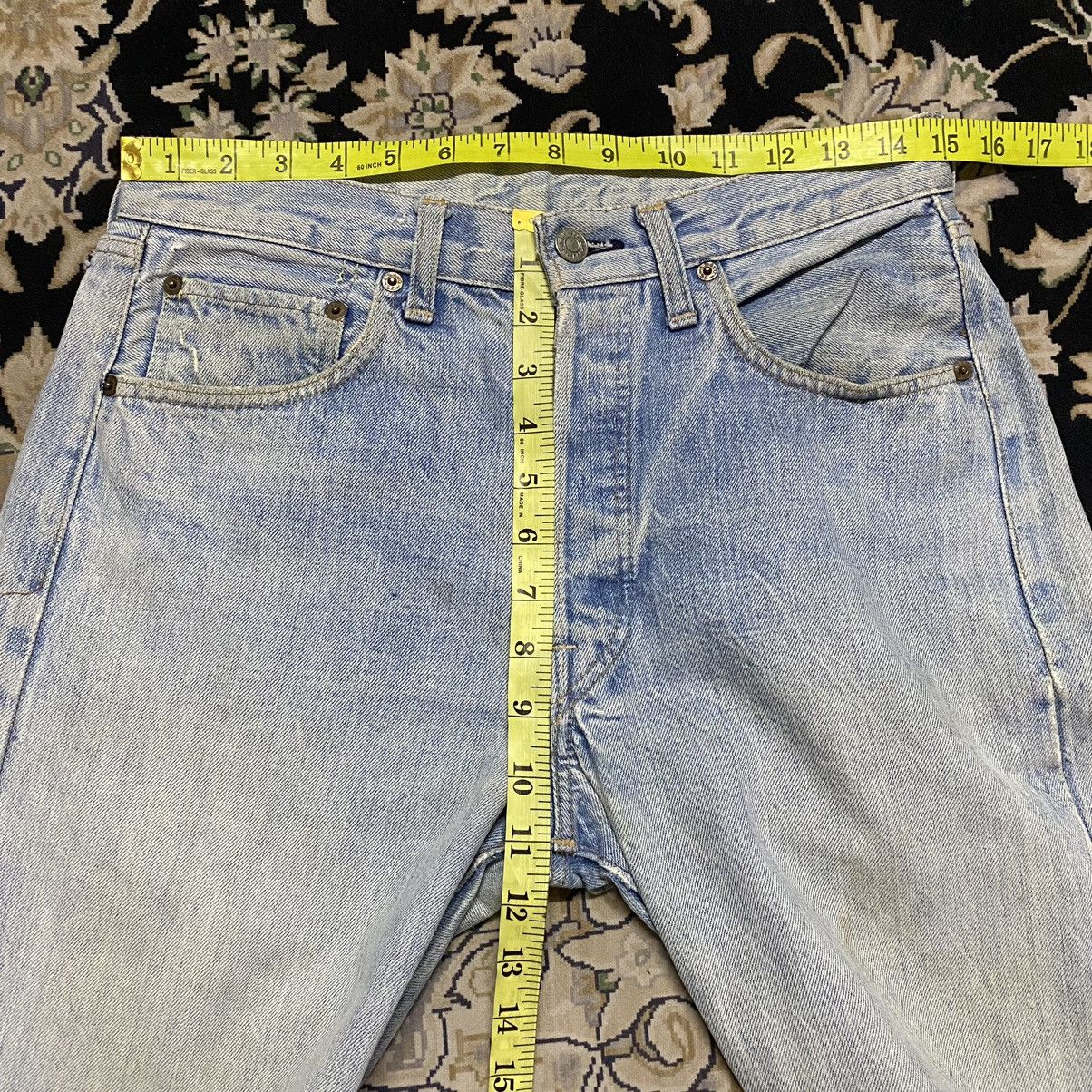 Levi's Vintage 80s Levis 501 Redline Jeans Release Hem Button 6 Size US 30 / EU 46 - 20 Thumbnail