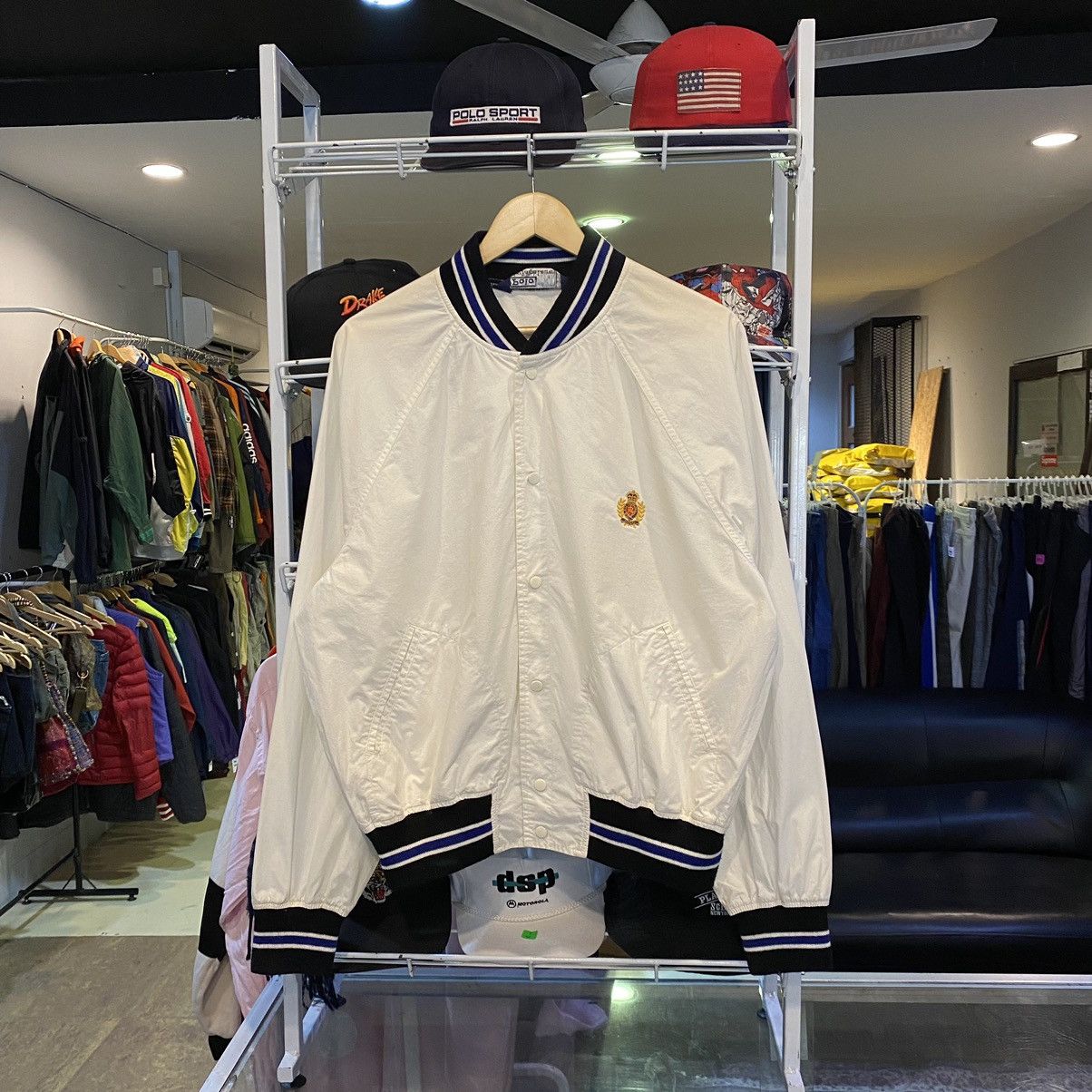 VINTAGE RARE‼️Polo By Ralph Lauren Crown Logo Varsity Light