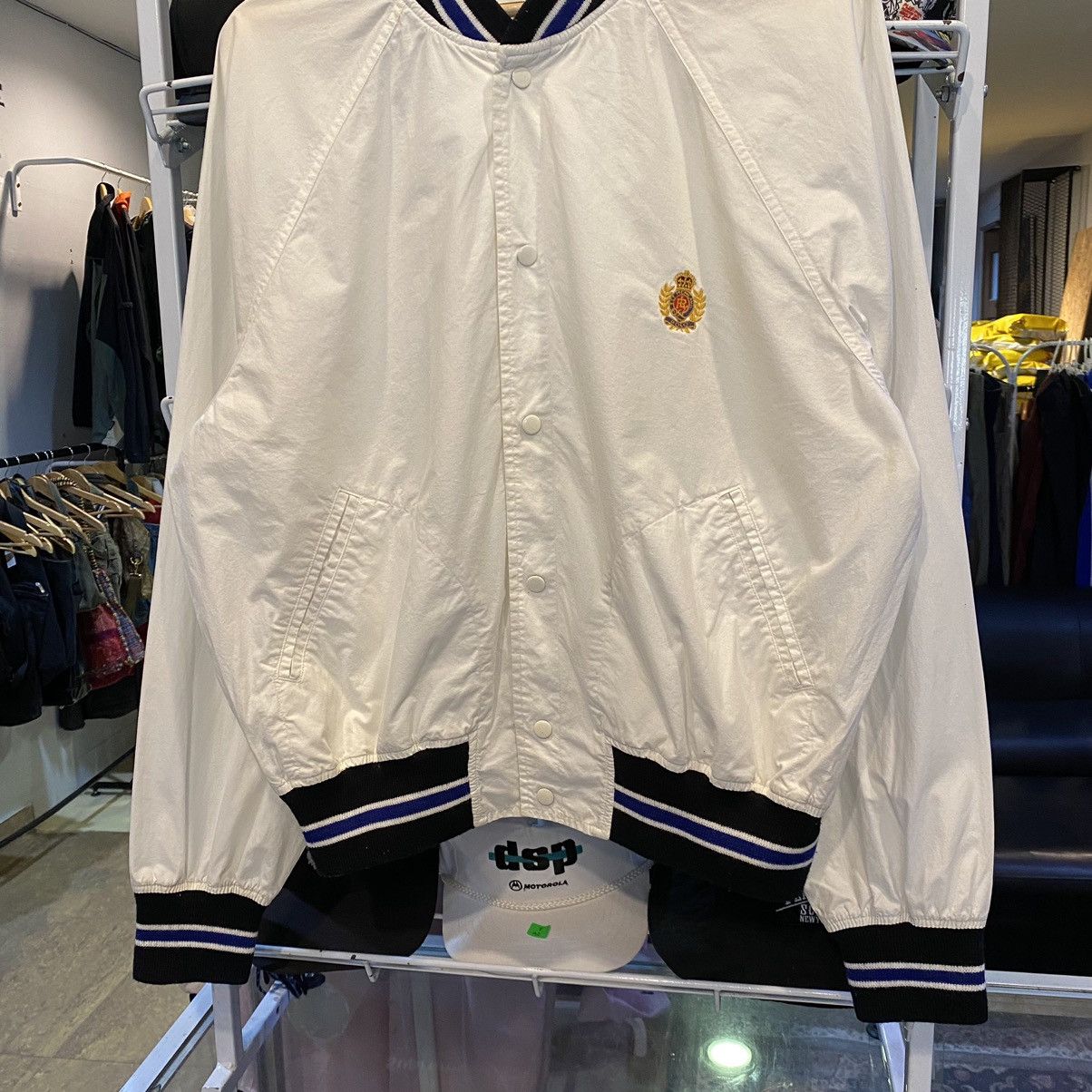VINTAGE RARE‼️Polo By Ralph Lauren Crown Logo Varsity Light