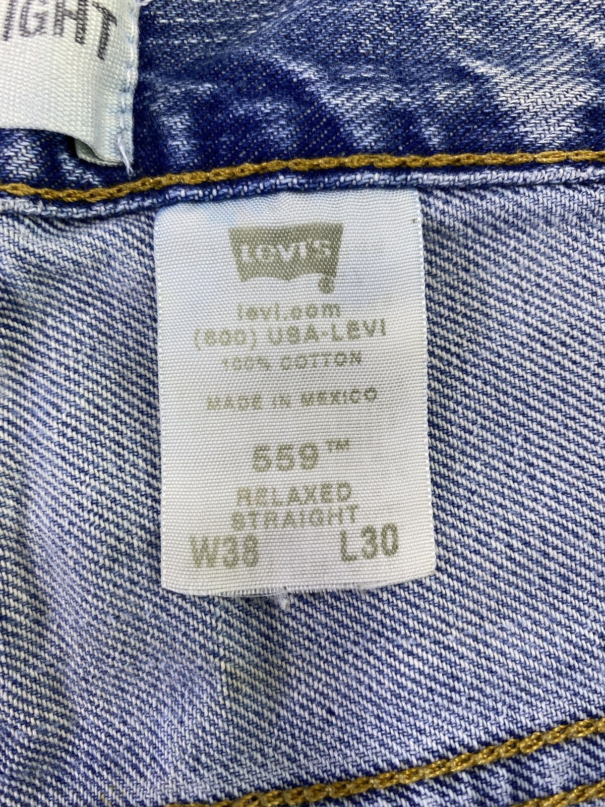Levi's Vintage Levi's 559 Blue Jeans - J573 Size US 38 / EU 54 - 5 Thumbnail