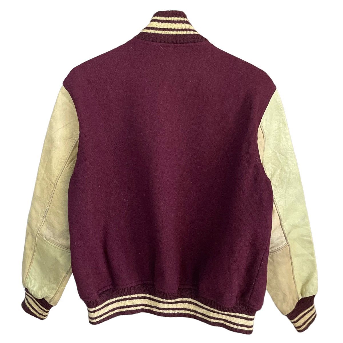 Japanese Brand 💥 90s POLE POSITION VARSITY JACKET Size US M / EU 48-50 / 2 - 6 Thumbnail