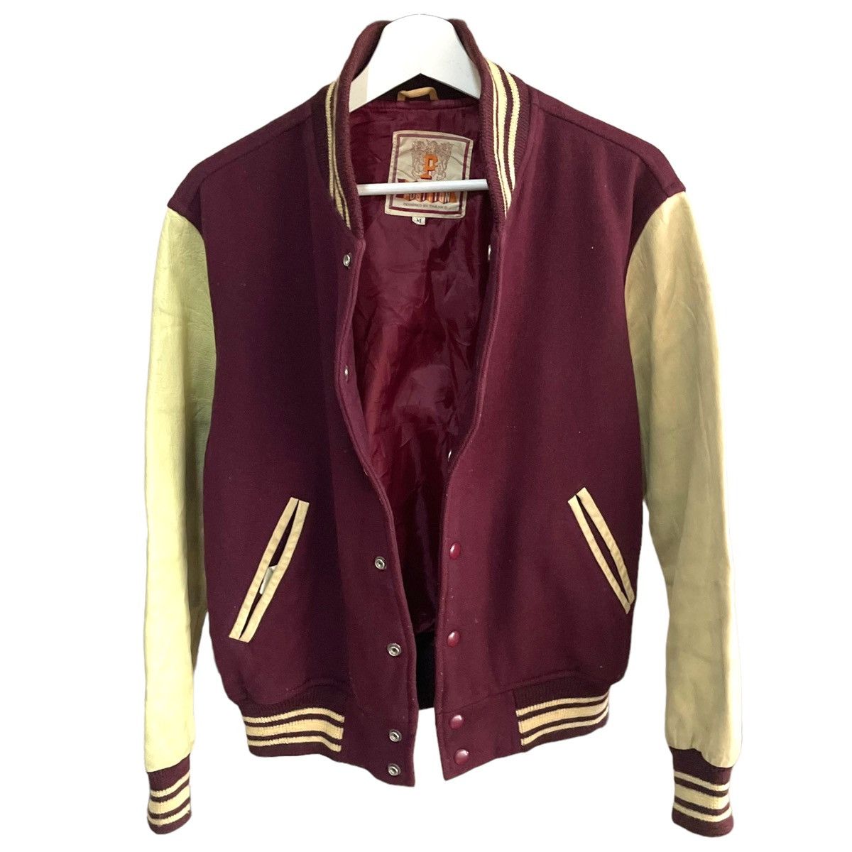 Japanese Brand 💥 90s POLE POSITION VARSITY JACKET Size US M / EU 48-50 / 2 - 5 Thumbnail