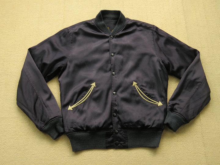 RRL Ralph Lauren RRL WESTERN TOUR EMBROIDERED REVERSIBLE BOMBER JACKET LARGE Size US M / EU 48-50 / 2 - 16 Thumbnail