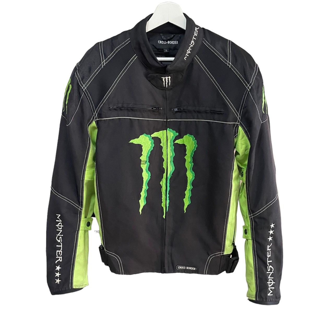 Gear For Sports 💥MONSTER ENERGY CROSS BORDER RACING BIKER JACKET Grailed