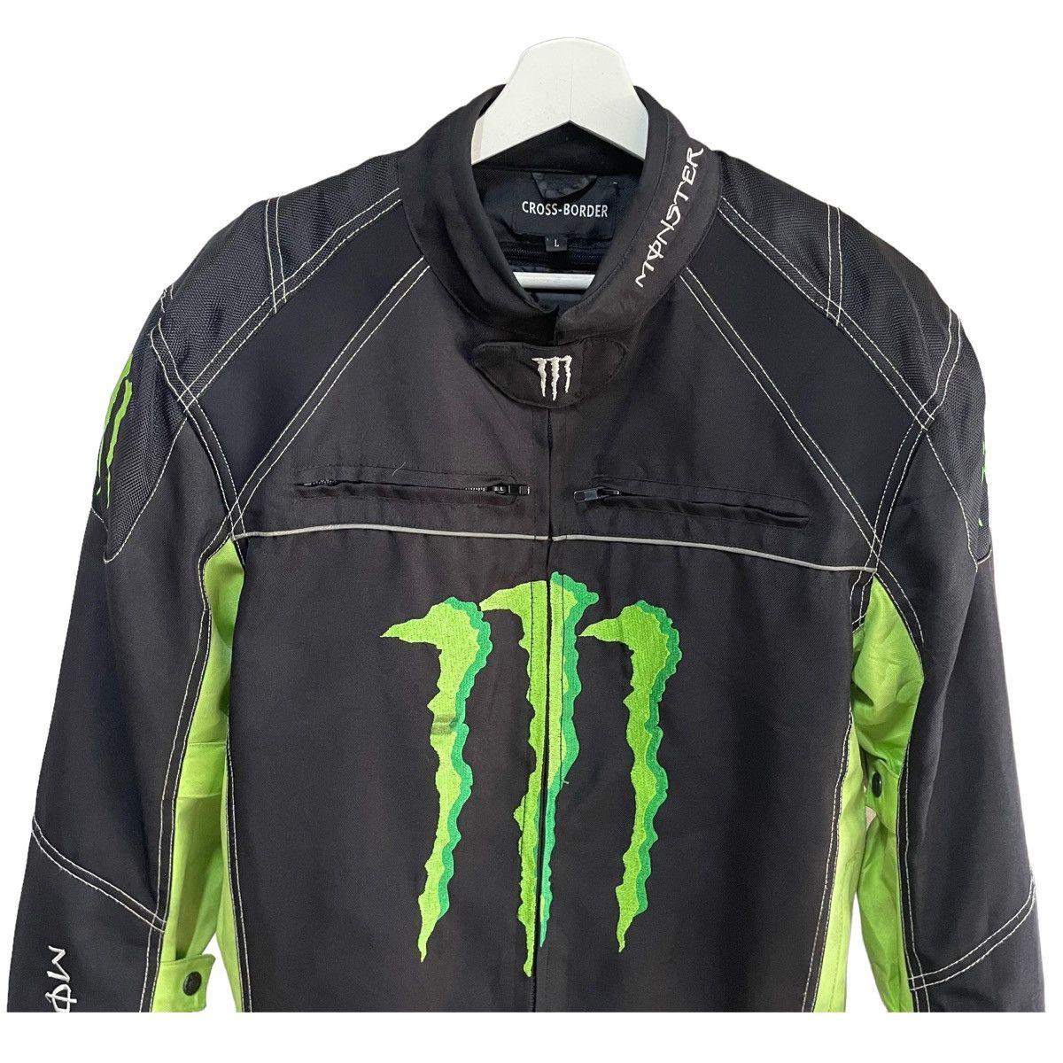Hein Gericke × Kadoya 💥MONSTER ENERGY CROSS BORDER RACING BIKER JACKET Size US L / EU 52-54 / 3 - 1 Thumbnail