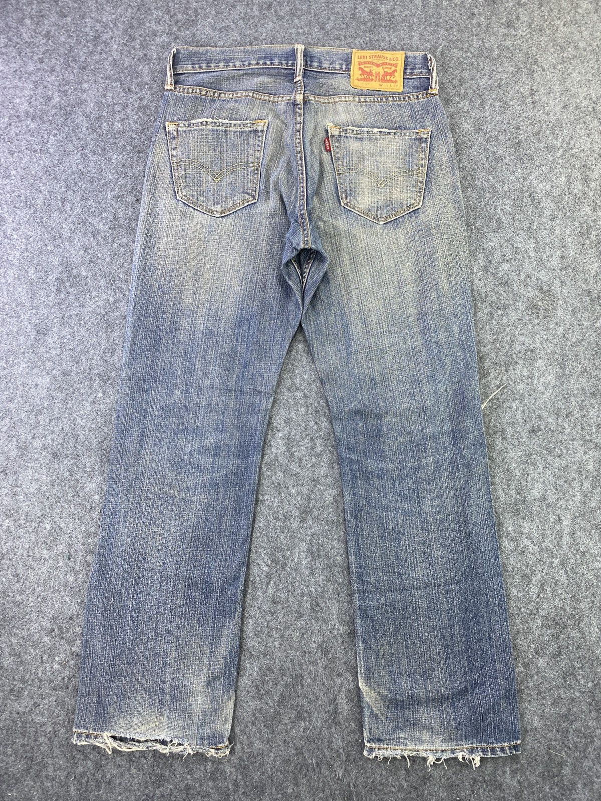 Levi's Vintage Levi's 559 Distressed Jeans - J574 Size US 32 / EU 48 - 2 Thumbnail