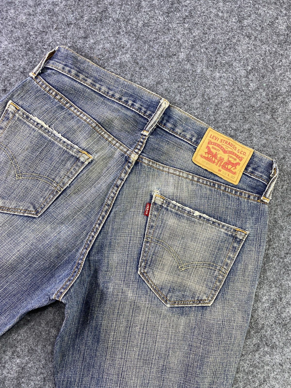 Levi's Vintage Levi's 559 Distressed Jeans - J574 Size US 32 / EU 48 - 10 Thumbnail